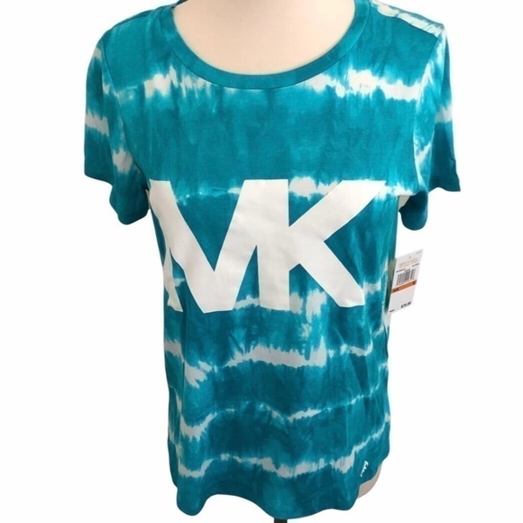Michael kors tye dye tee blue/Small - Picture 5 of 7